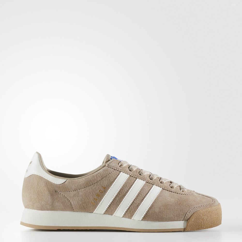 Adidas Samoa Vintage - Originals γυναικεια - Μπεζ/Χακί/Ασπρα,Μέγεθος: EU 36 – 54 2/3 (953UIMFV)